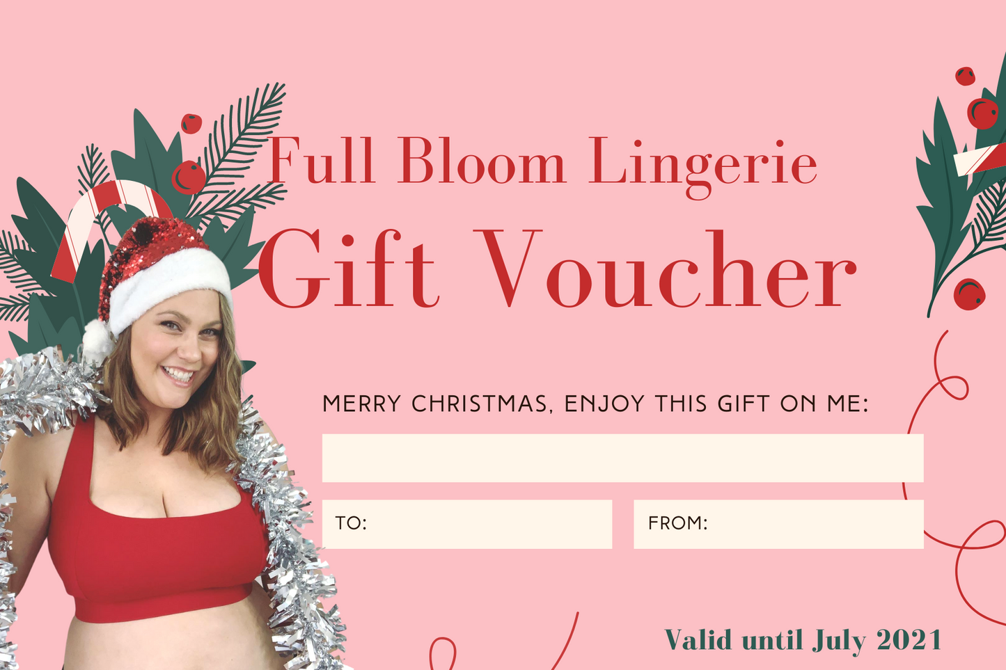 Full Bloom Lingerie Gift Voucher